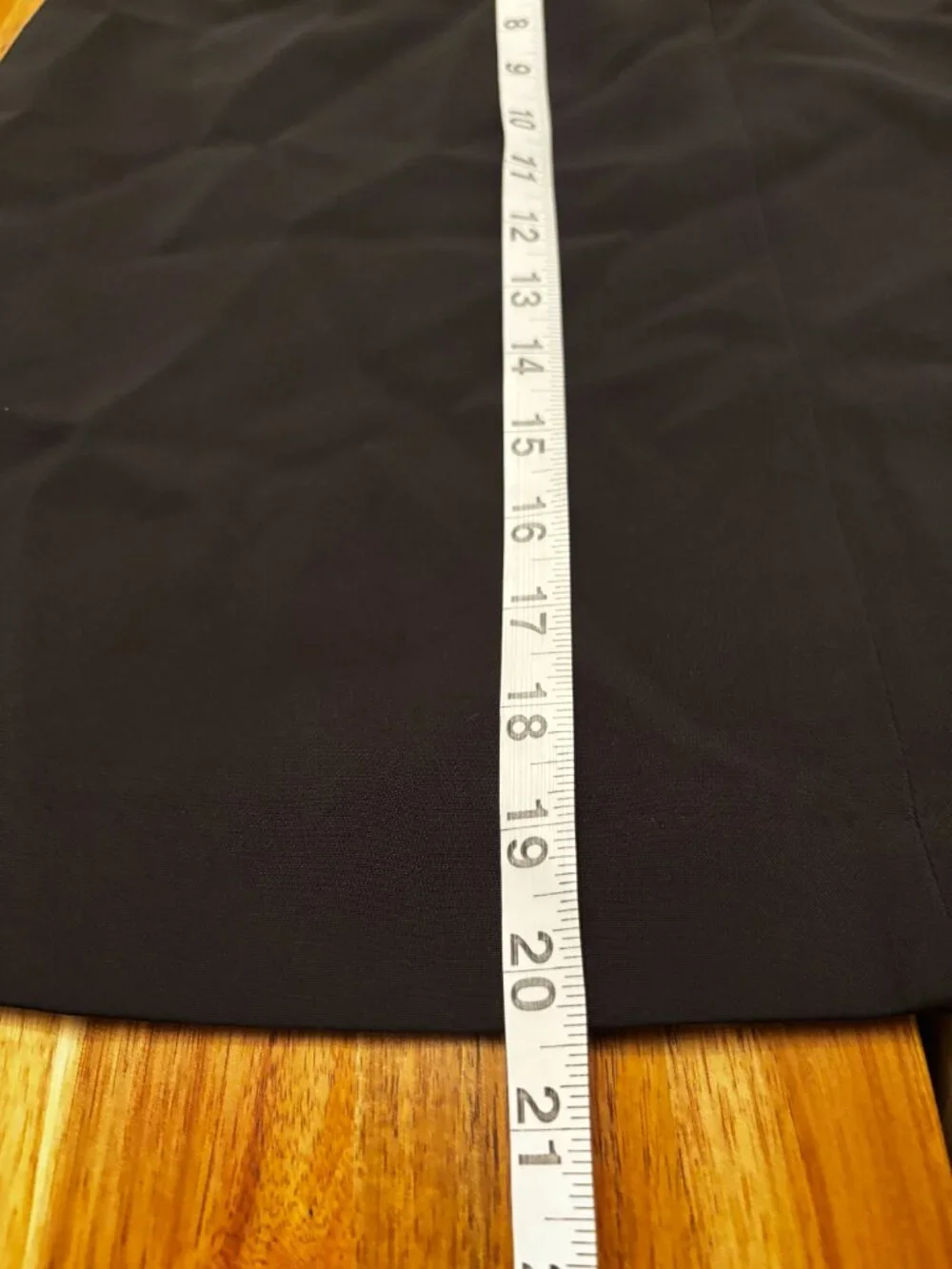 Ann Taylor Petite Black A-Line Skirt Size 4P Lined Career Workwear (2092)